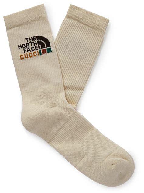 northface gucci socks|gucci north face socks neutral.